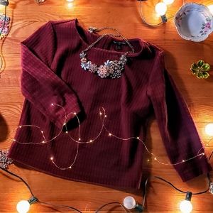 Banana republic zipper back top